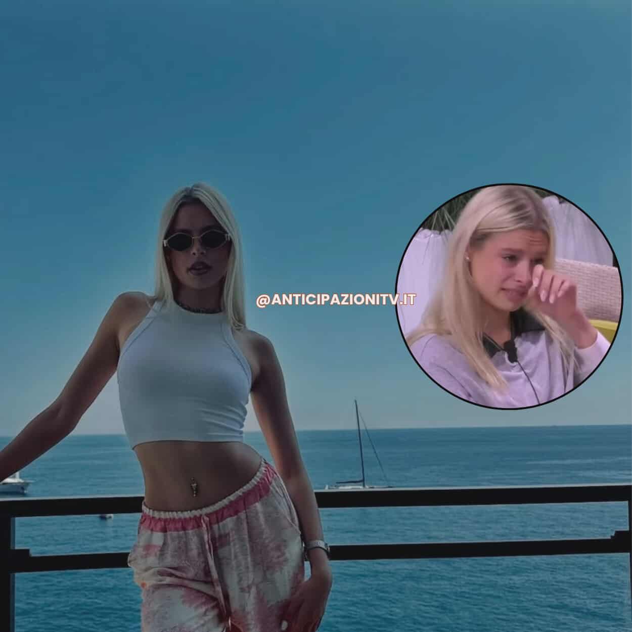 Giulia Soponariu Grande Fratello 2025 confessionale richiamo frasi discutibili