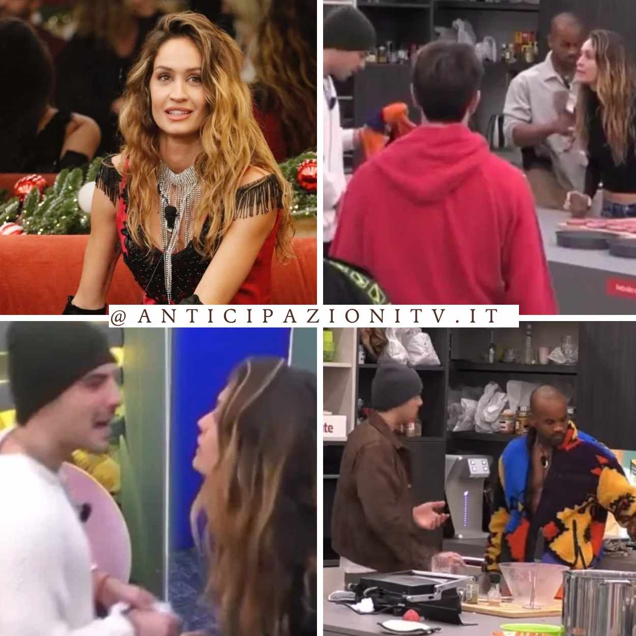 Helena Prestes e Lorenzo Spolverato litigano furiosamente nella casa del Grande Fratello, tra accuse e tensioni alle stelle.