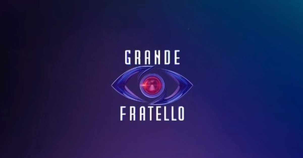 Una foto del logo del GF in cui entreranno 4 nuovi concorrenti