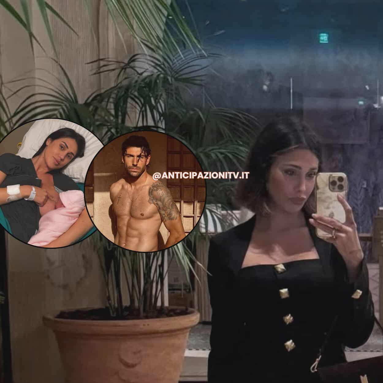 Belen Rodriguez Ignazio Moser tensione nascita figlia Clara Isabel Cecilia Rodriguez gossip