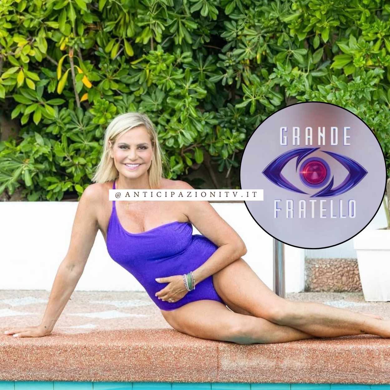 Simona Ventura conduce il Grande Fratello con cast Nip