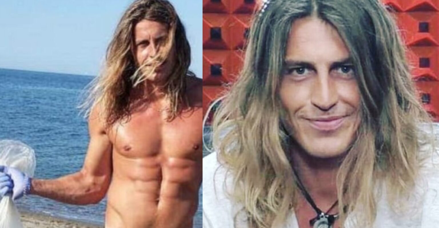 Grande fratello 15 news, Alberto Mezzetti pulisce la spiaggia di Tarquinia