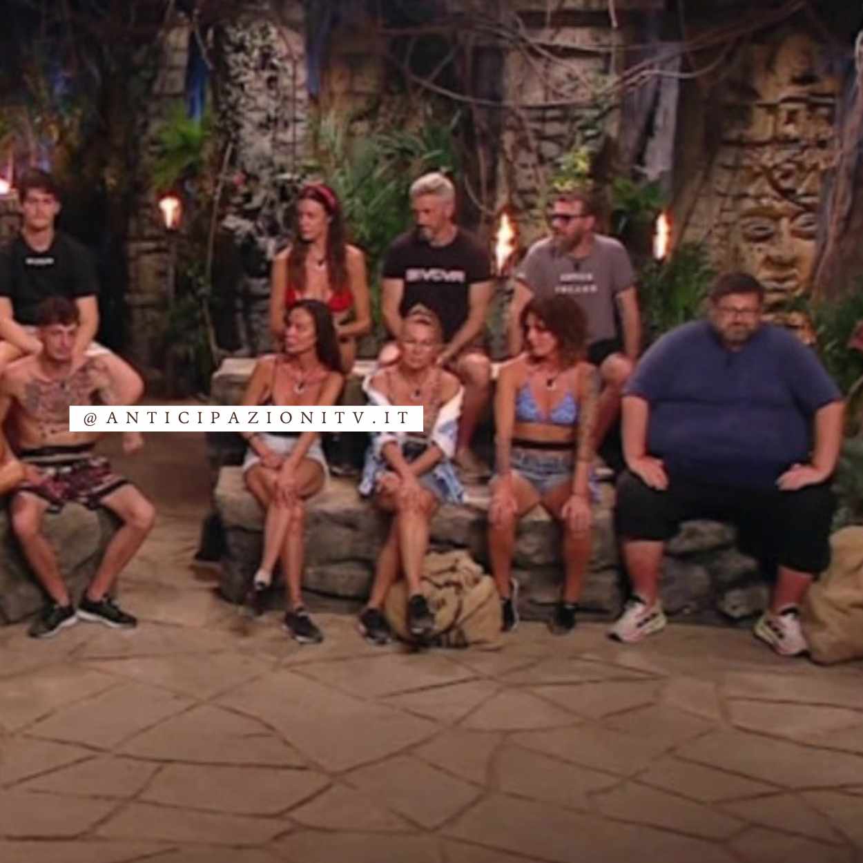 Isola dei Famosi ritiro Patrizia Rossetti Mosetti Spadino naufraghi crisi