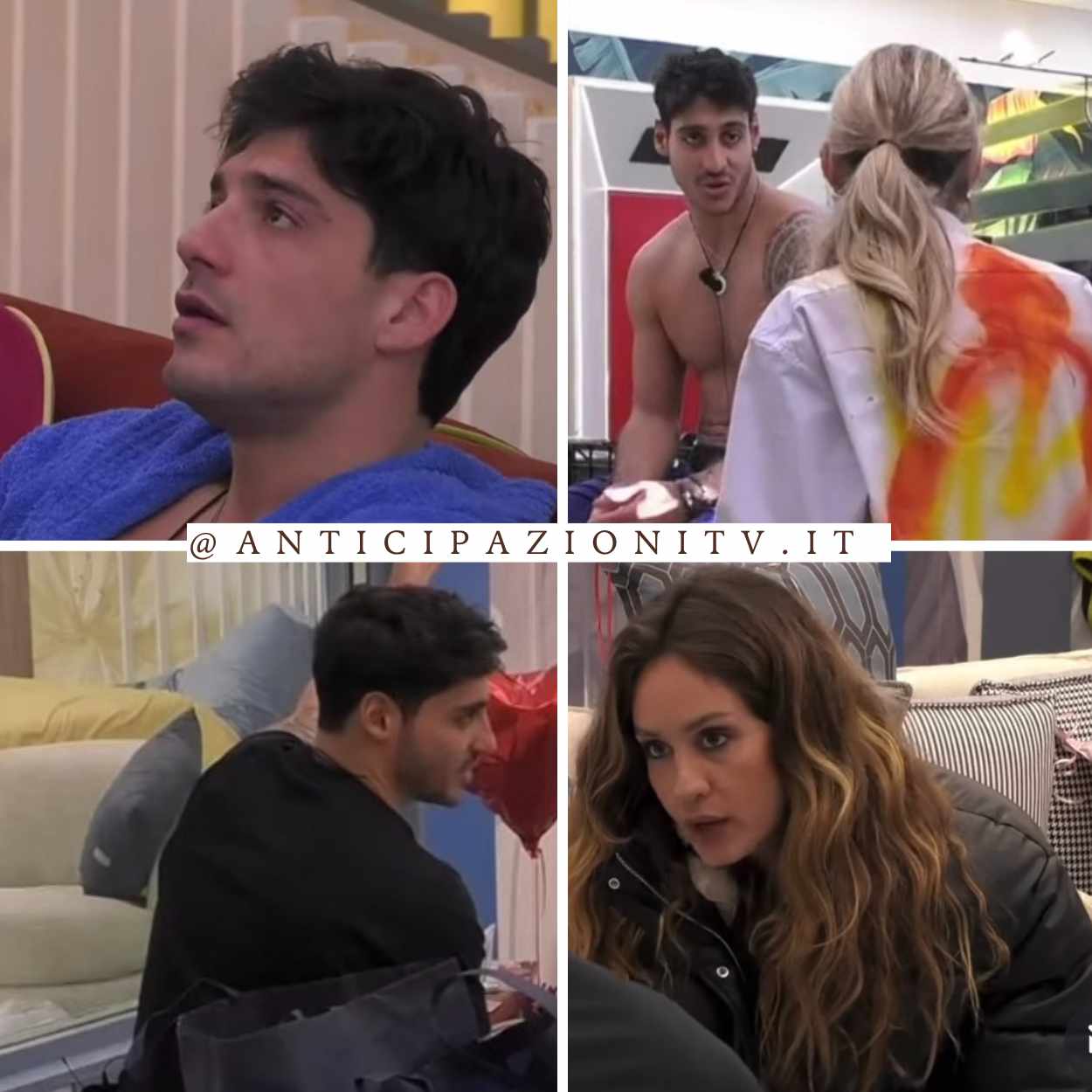 Javier Martinez e Helena Prestes al Grande Fratello tra strategie e gossip