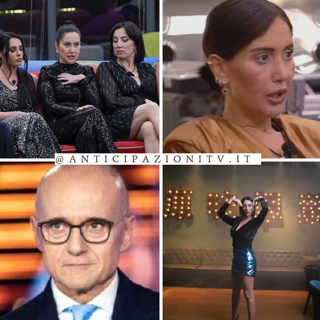 Il rientro provvisorio di Jessica Morlacchi al Grande Fratello.