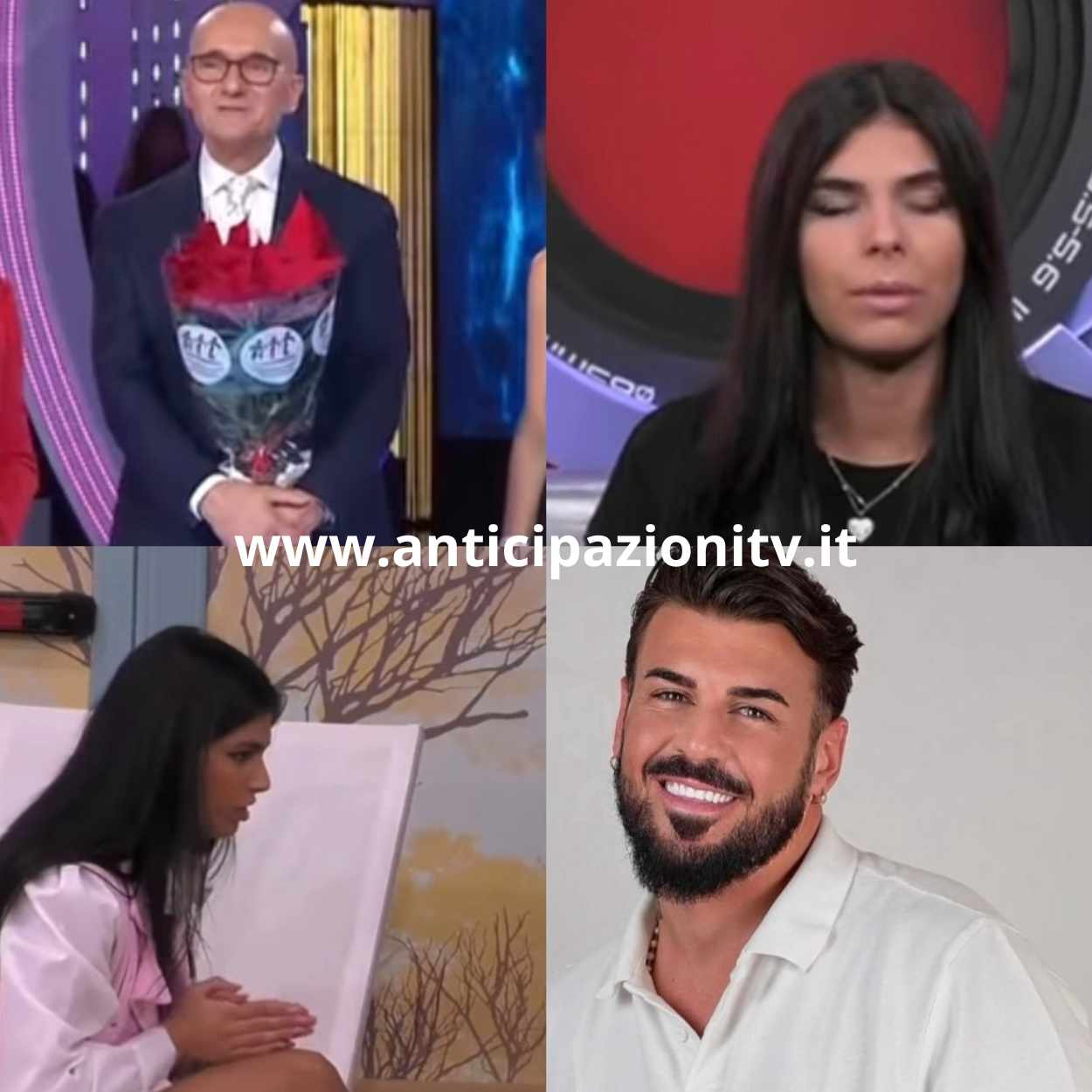 Screenshot condiviso da Lino Giuliano con Alfonso Signorini su Instagram, accusa contro Federica Petagna per frasi omofobe.