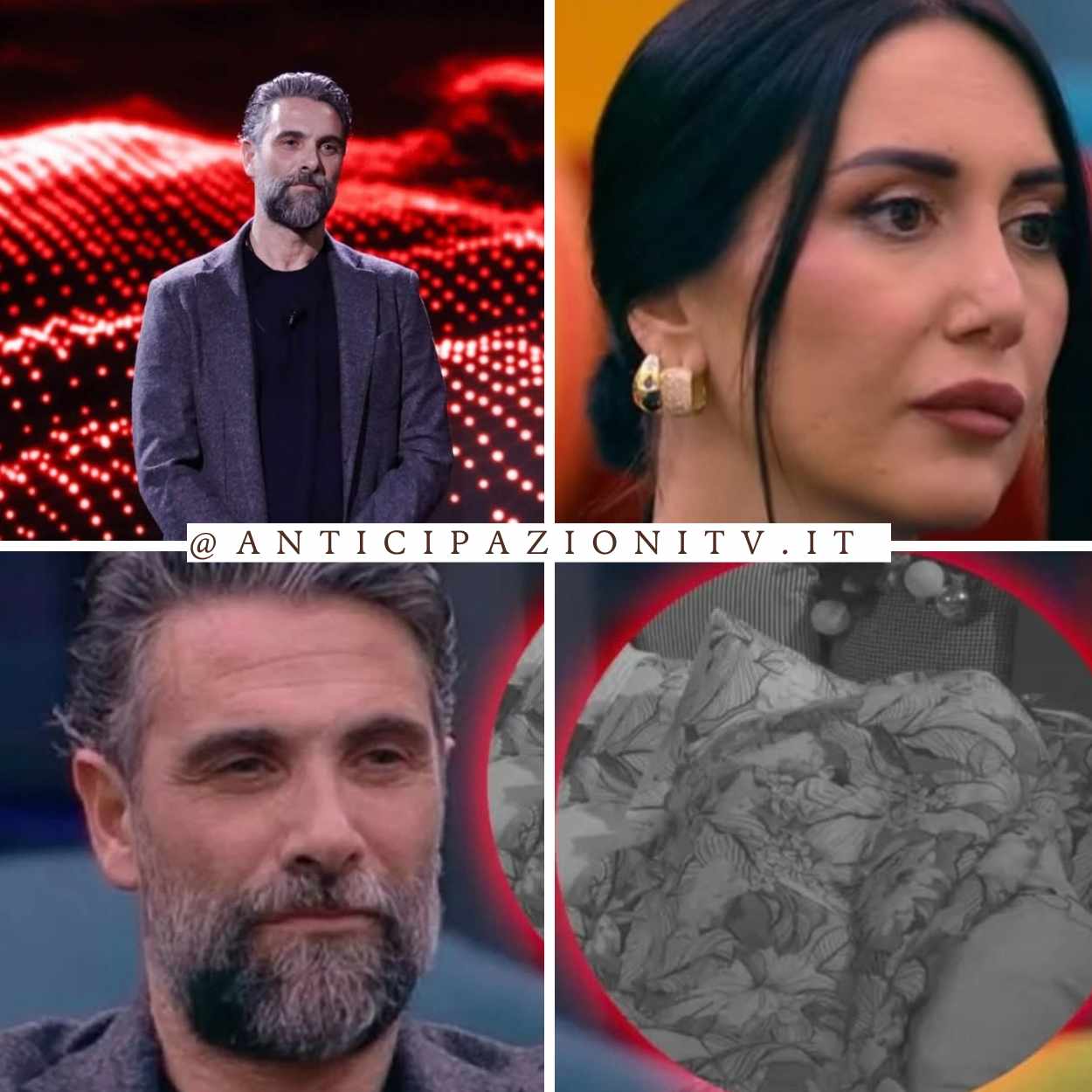 Luca Calvani confessa il caso del letto con Jessica Morlacchi al Grande Fratello