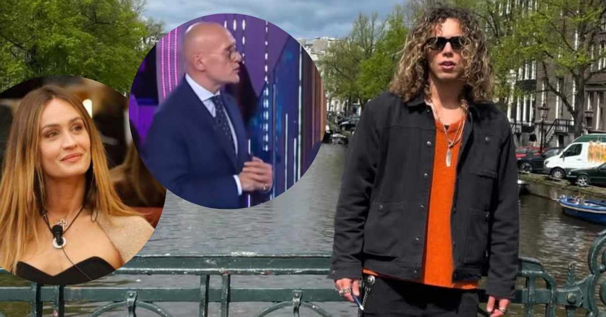 Luca Giglio e Helena Prestes discutono animatamente al Grande Fratello 2024.