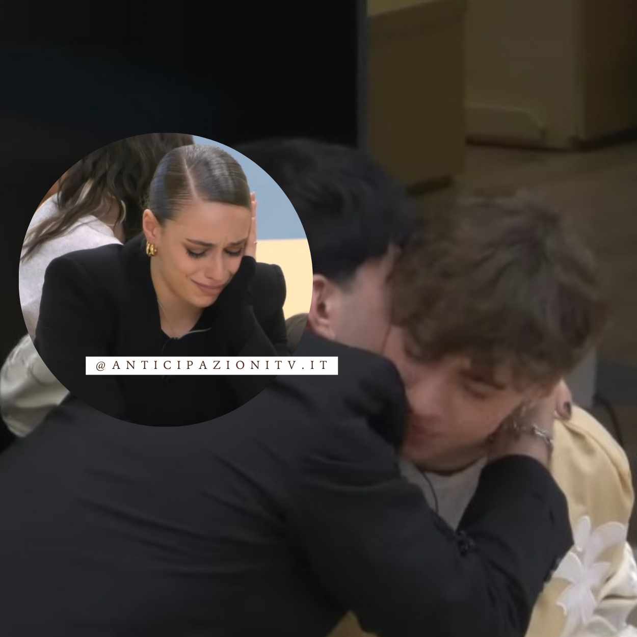 Luk3 eliminato da Amici 24, le lacrime con Alessia commuovono lo studio