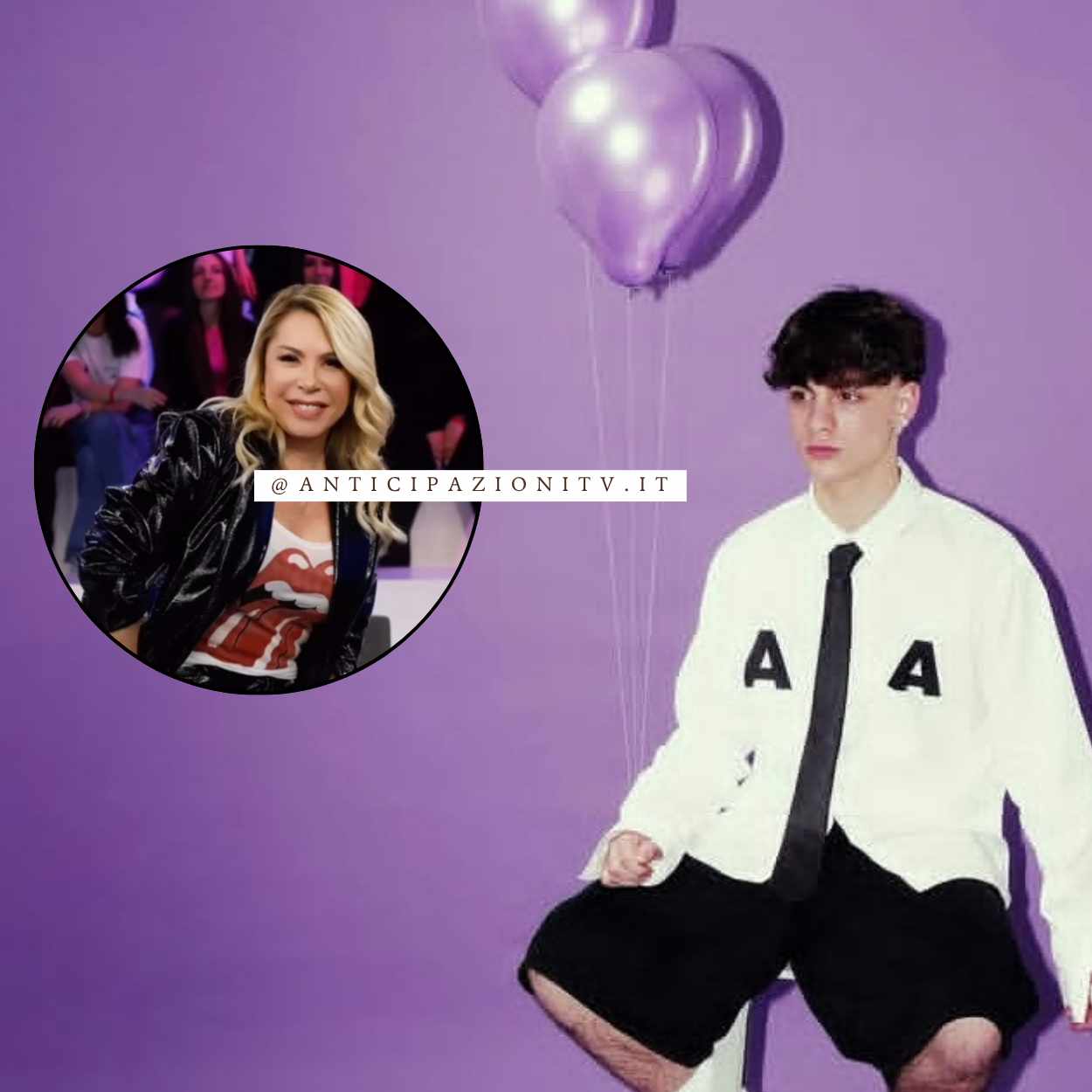 Luk3 con microfono durante live, frecciatina a Anna Pettinelli su TikTok