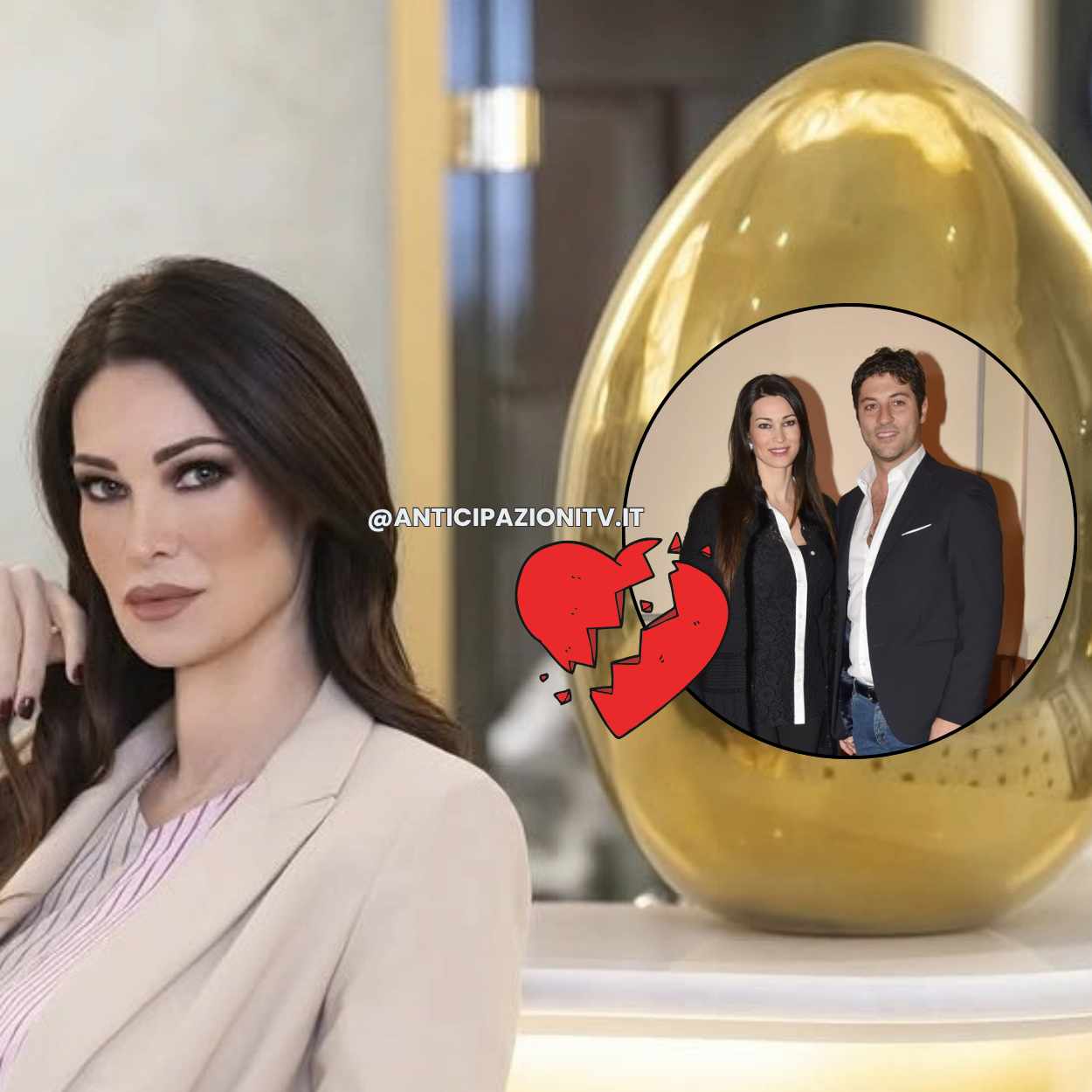 Manuela Arcuri annuncia la separazione dal marito sui social