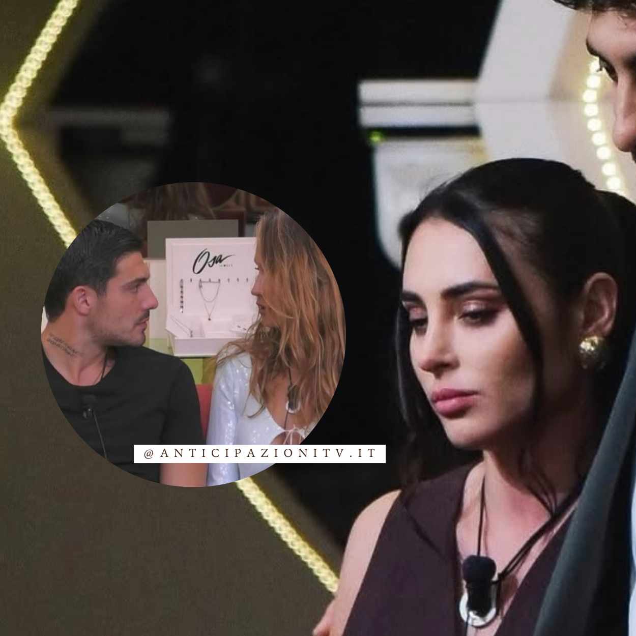 Grande Fratello, Maria Vittoria Minghetti gela Helena Prestes con una domanda su Lorenzo Spolverato: parte la censura.