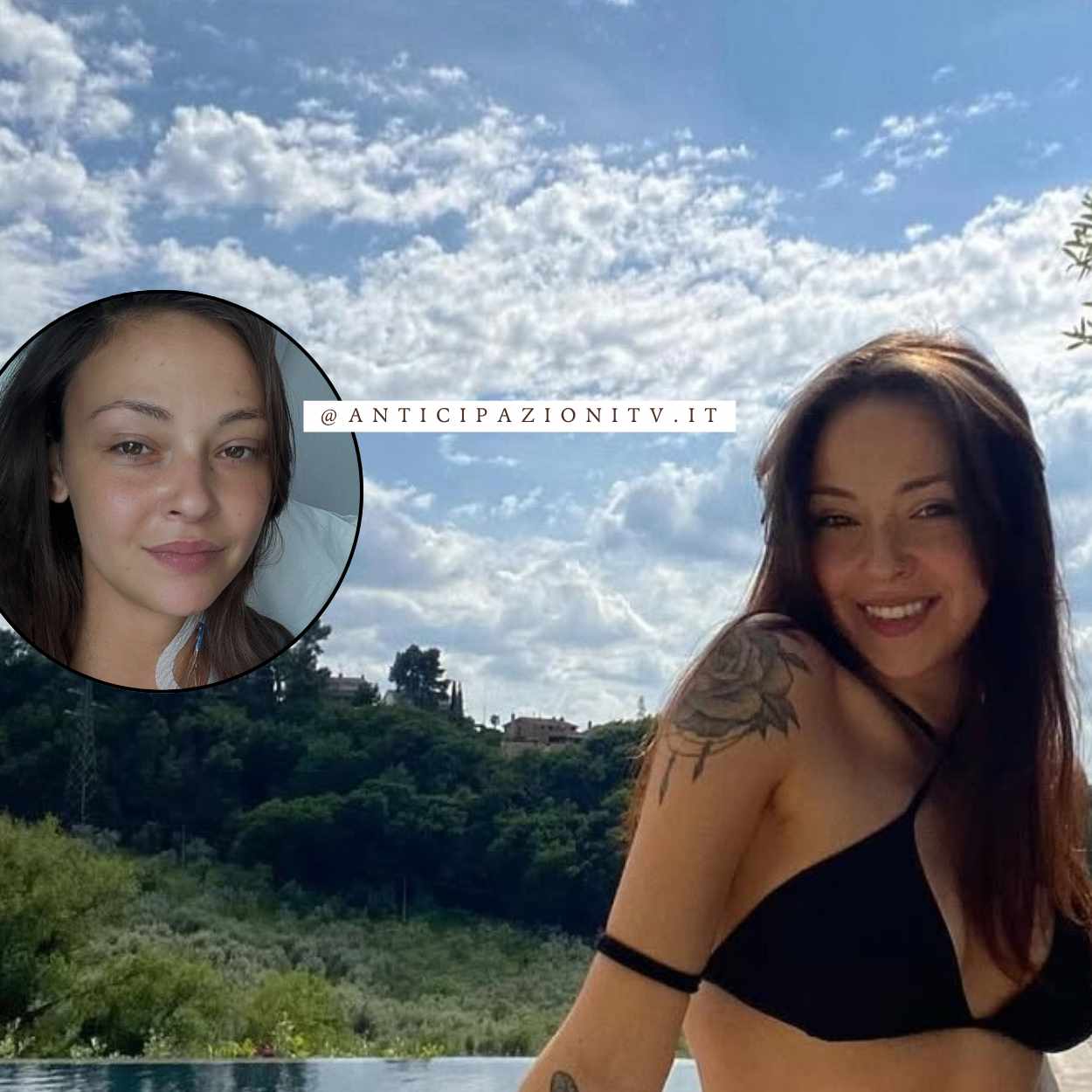 Martina Nasoni in ospedale dopo il trapianto