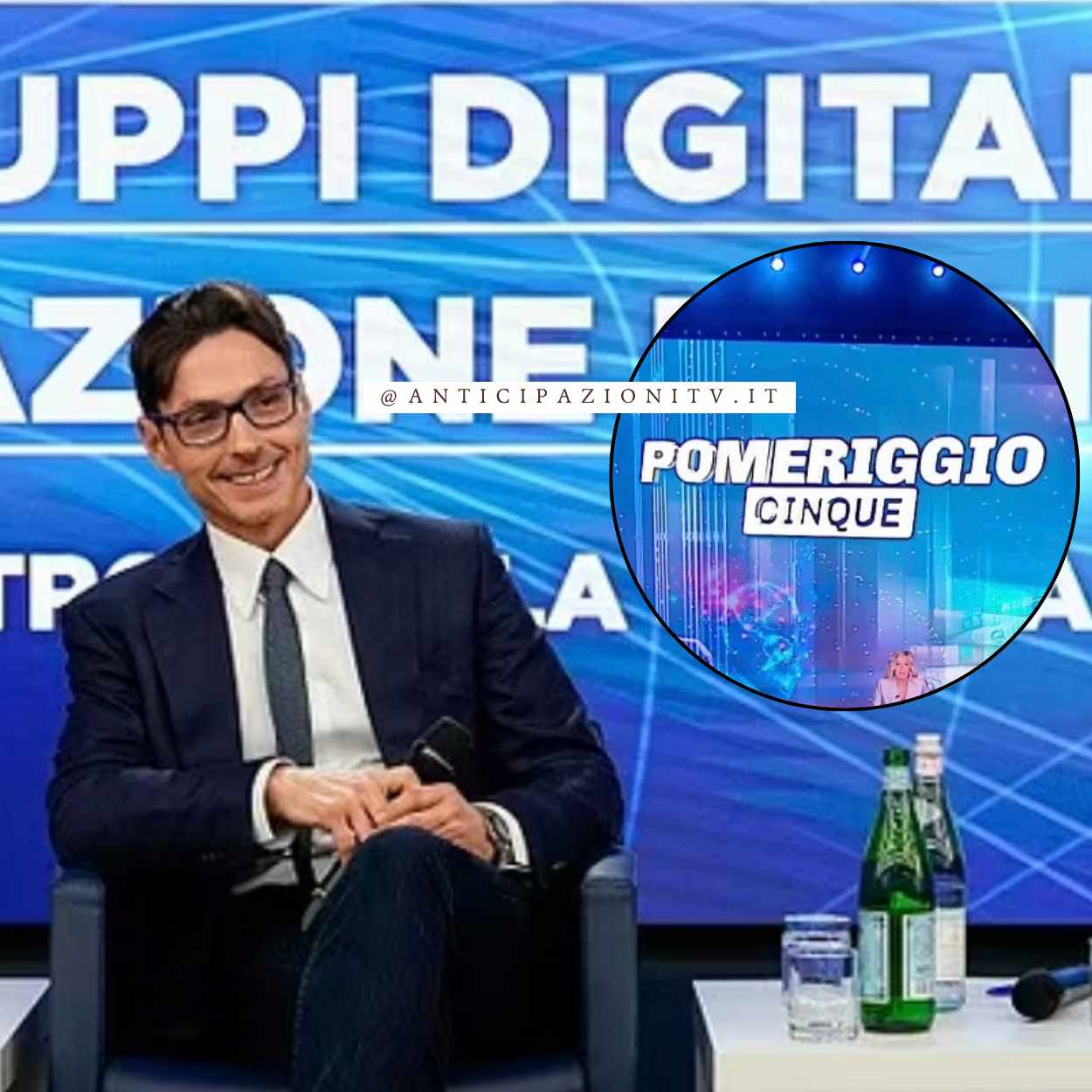 Gianluigi Nuzzi presenta Dentro la Notizia, nuovo programma di Canale 5.