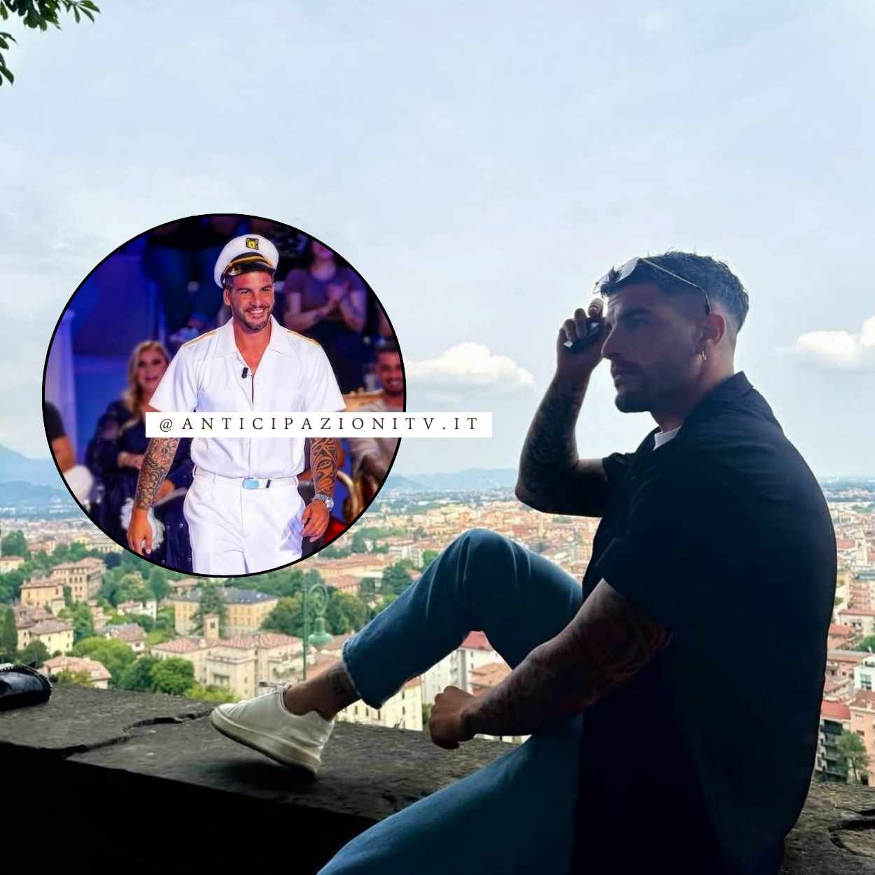 Mario Verona e Mara Iannelli si baciano su Instagram