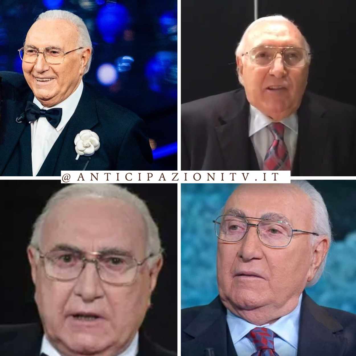 Pippo Baudo in riabilitazione dopo il trauma alla spalla causato da una caduta nella sua abitazione.