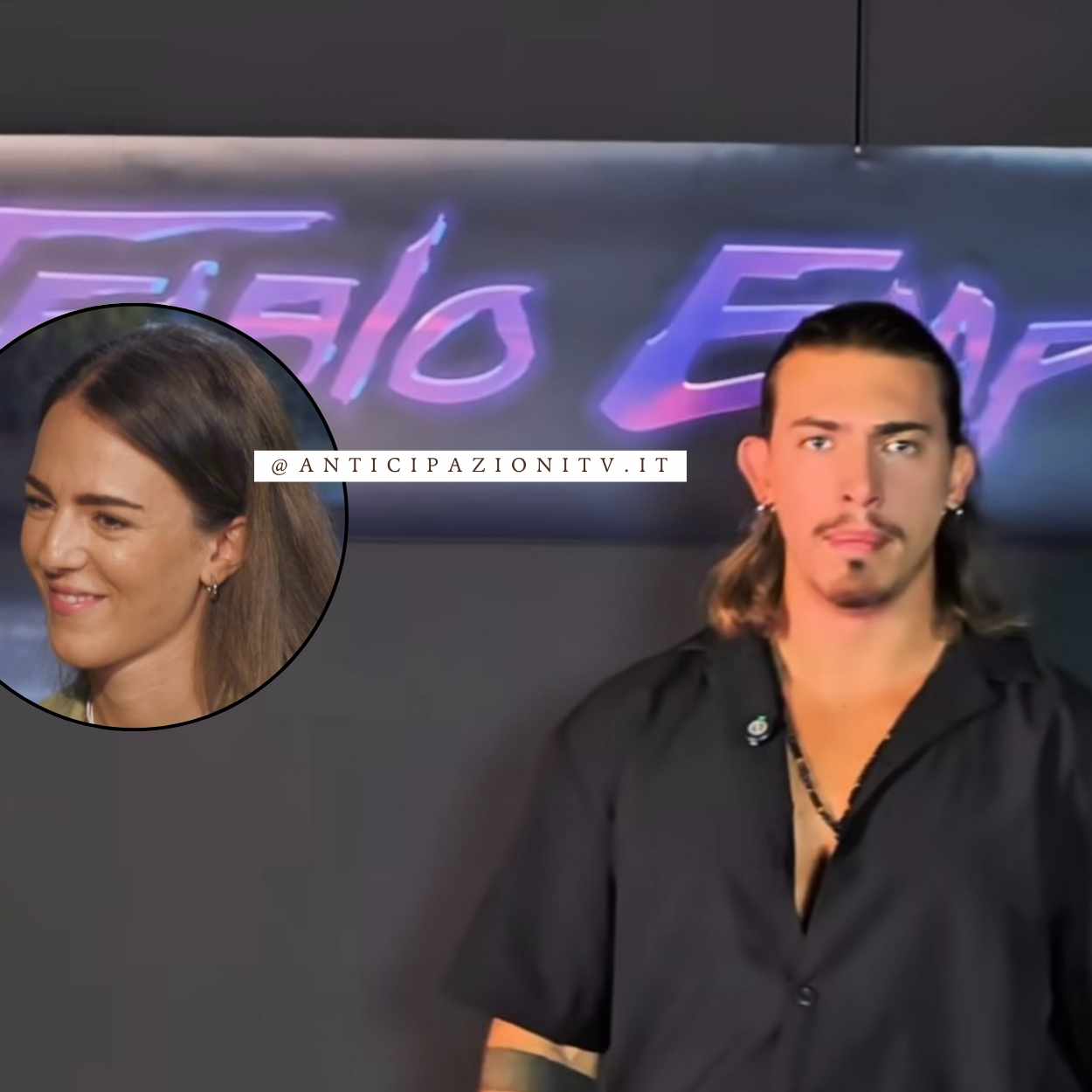 Simone Margagliotti e Sonia Barrile in primo piano