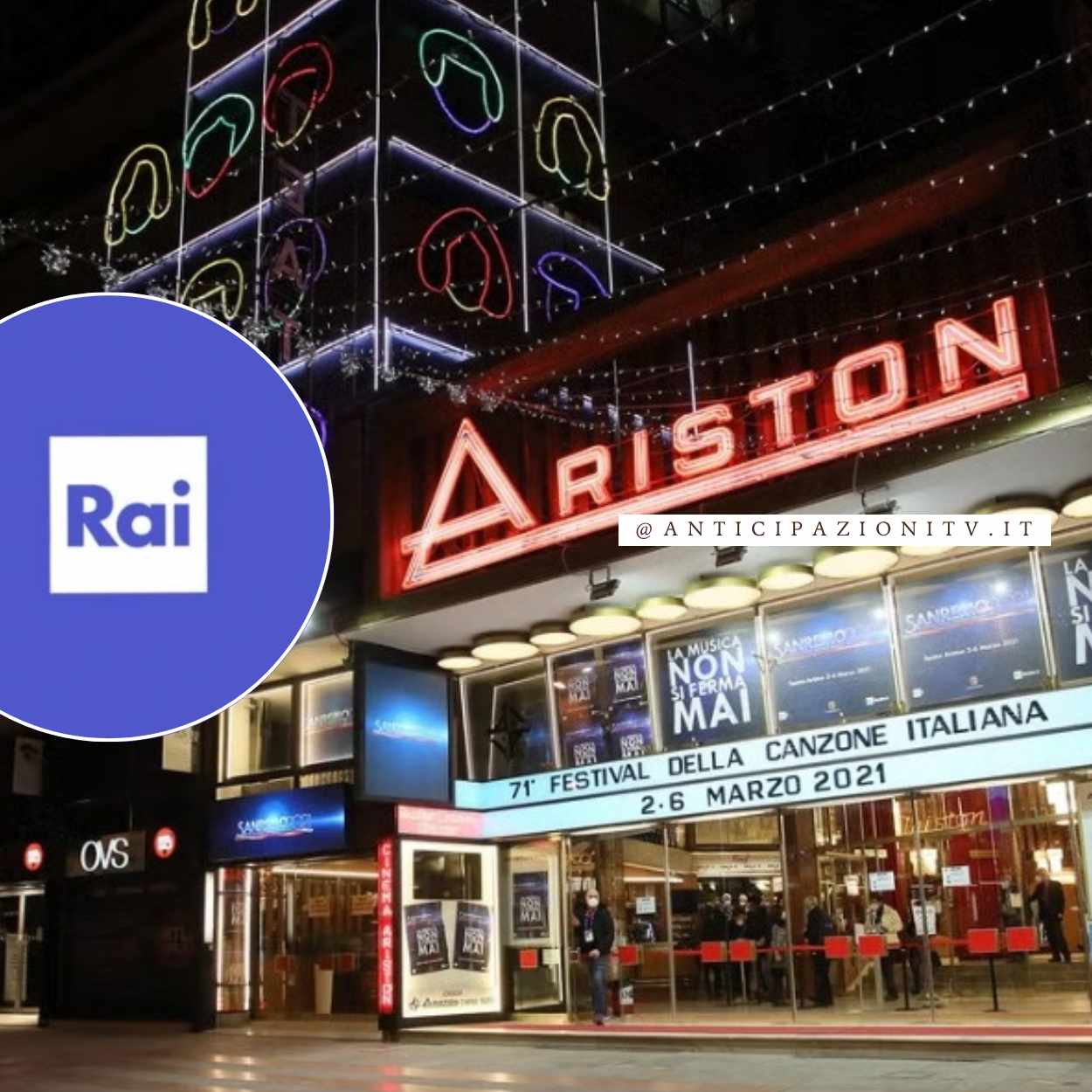 Festival di Sanremo 2026 a rischio trasloco: la Rai valuta nuove location dopo le tensioni con il Comune