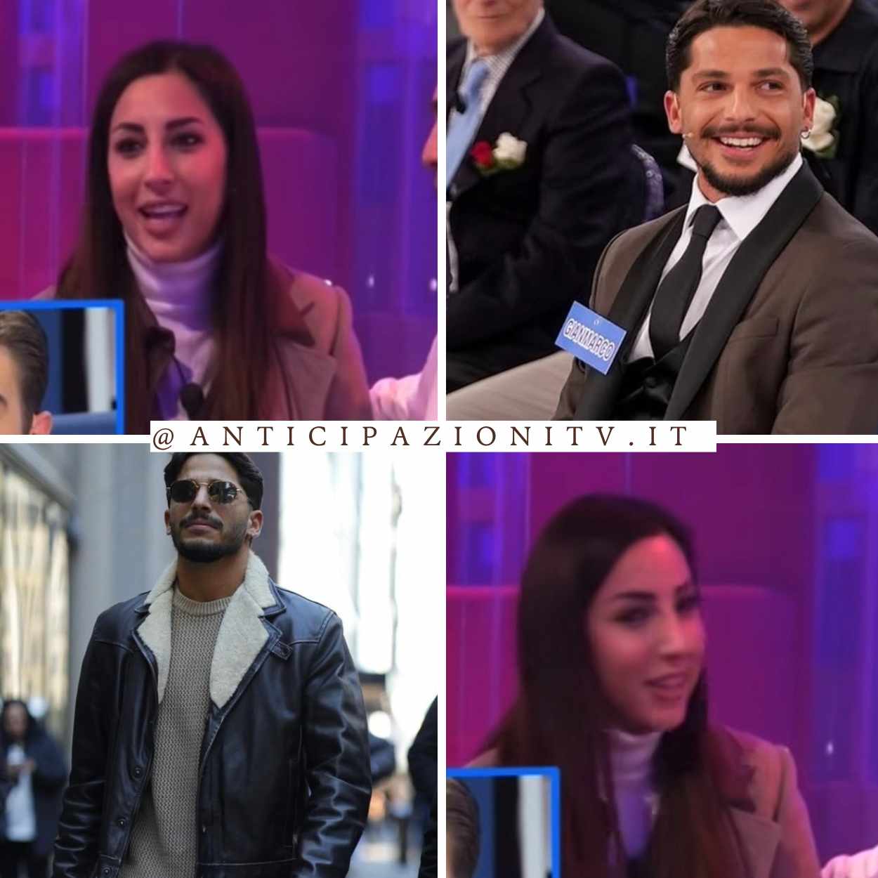 I protagonisti della registrazione del 22 Gennaio 2025, Gianmarco Steri e Francesca Sorrentino.