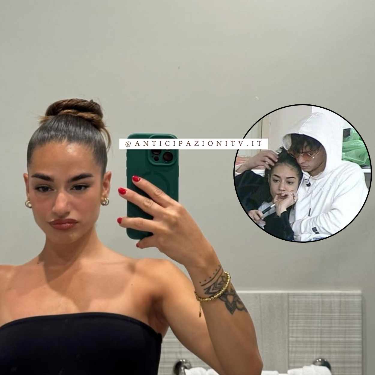 Rosa Di Grazia sorridente in primo piano