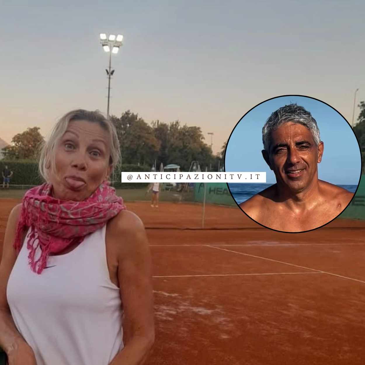 Sabrina Zago al mare mentre parla della sua estate e delle repliche ai cavalieri