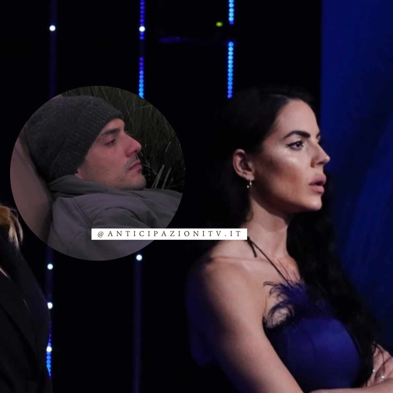 Shaila Gatta triste dopo eliminazione dal Grande Fratello 2025