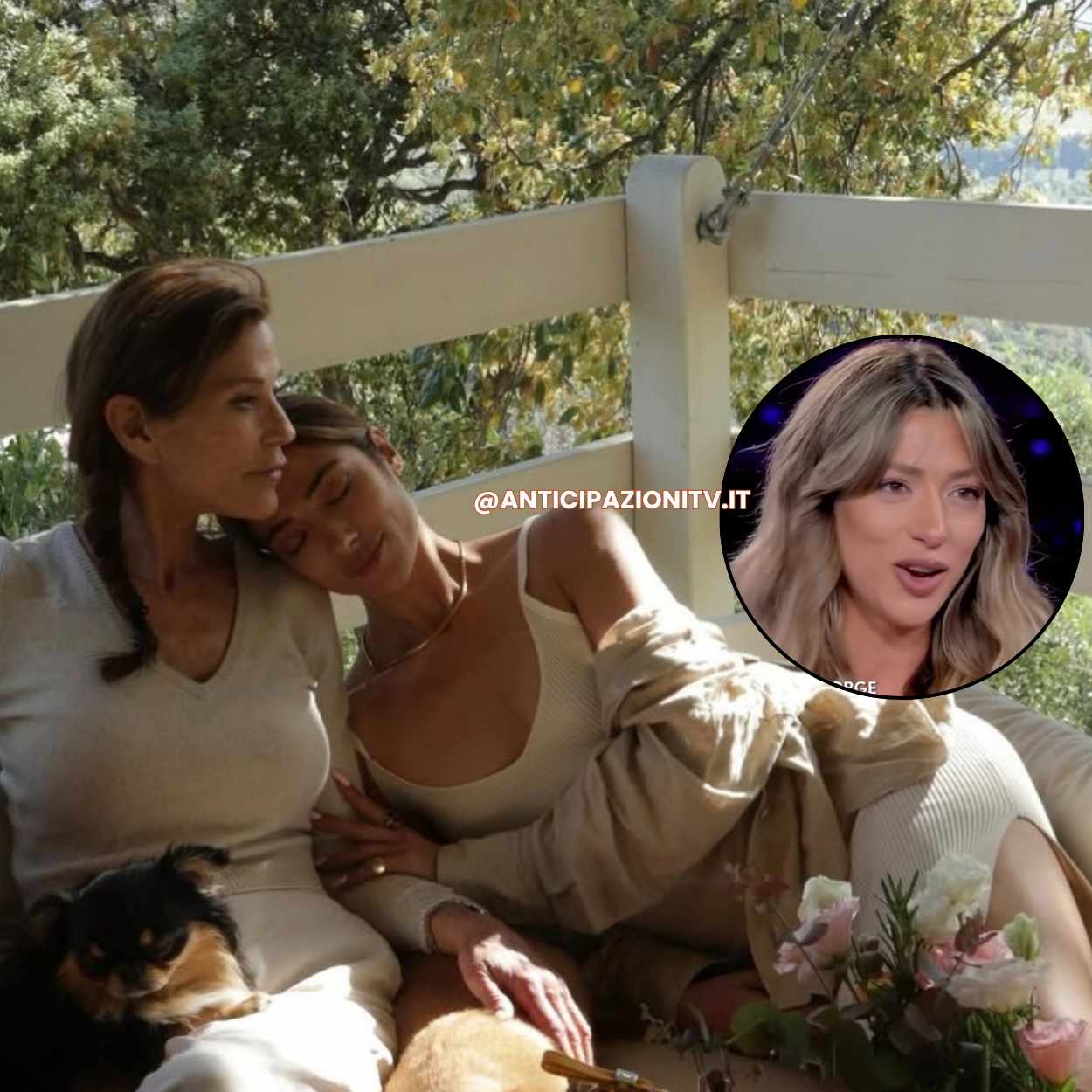 Soleil Sorge ospite a Verissimo parla della madre scomparsa e della sua battaglia contro il cancro