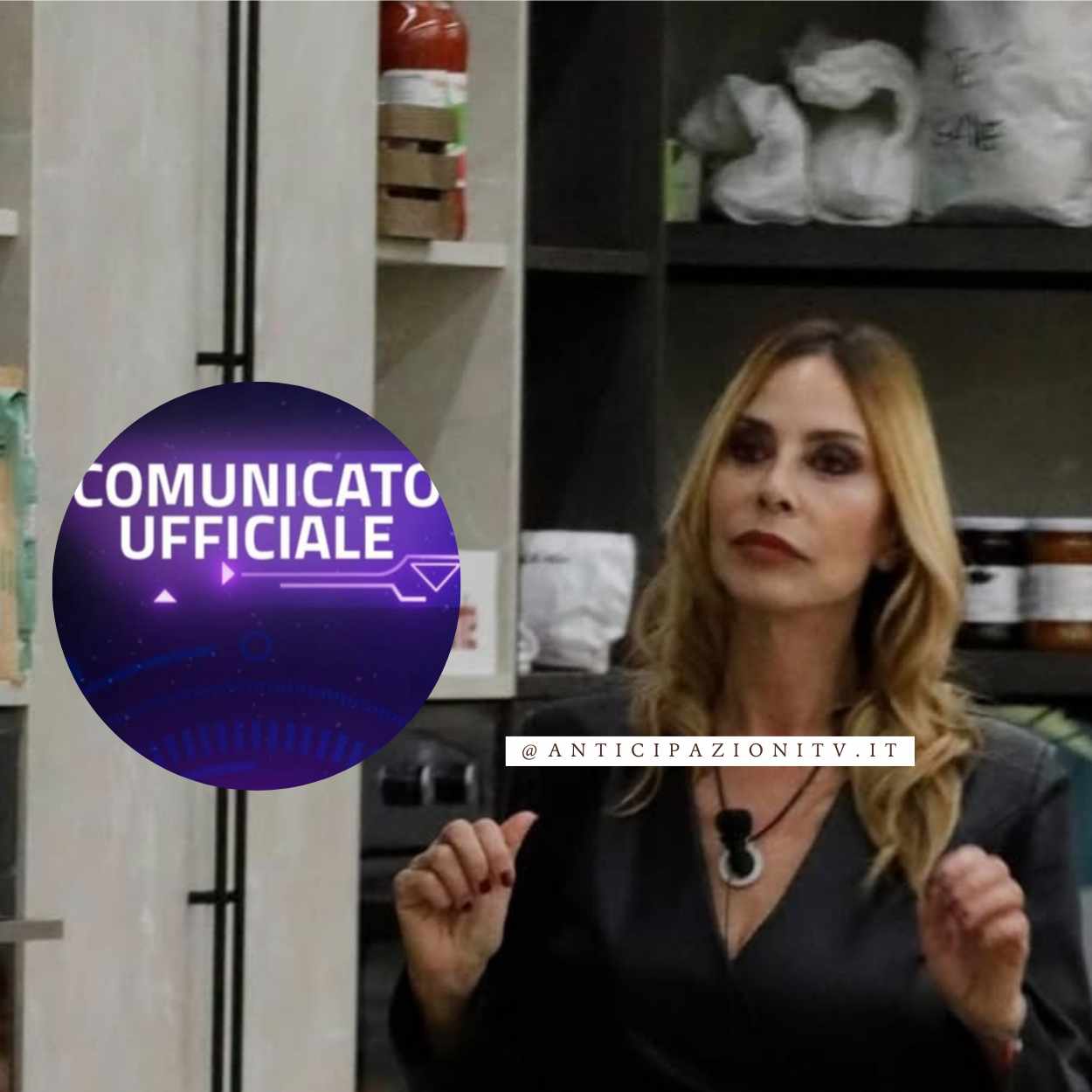 Stefania Orlando lascia temporaneamente la casa del Grande Fratello, il comunicato ufficiale conferma la sua uscita.