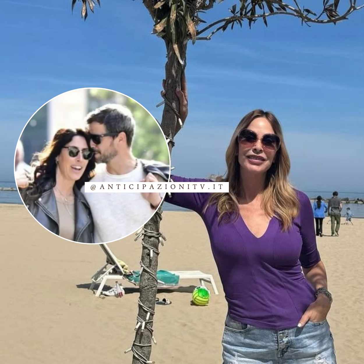 Amanda Lecciso e Iago Garcia abbracciati sorridenti sui social