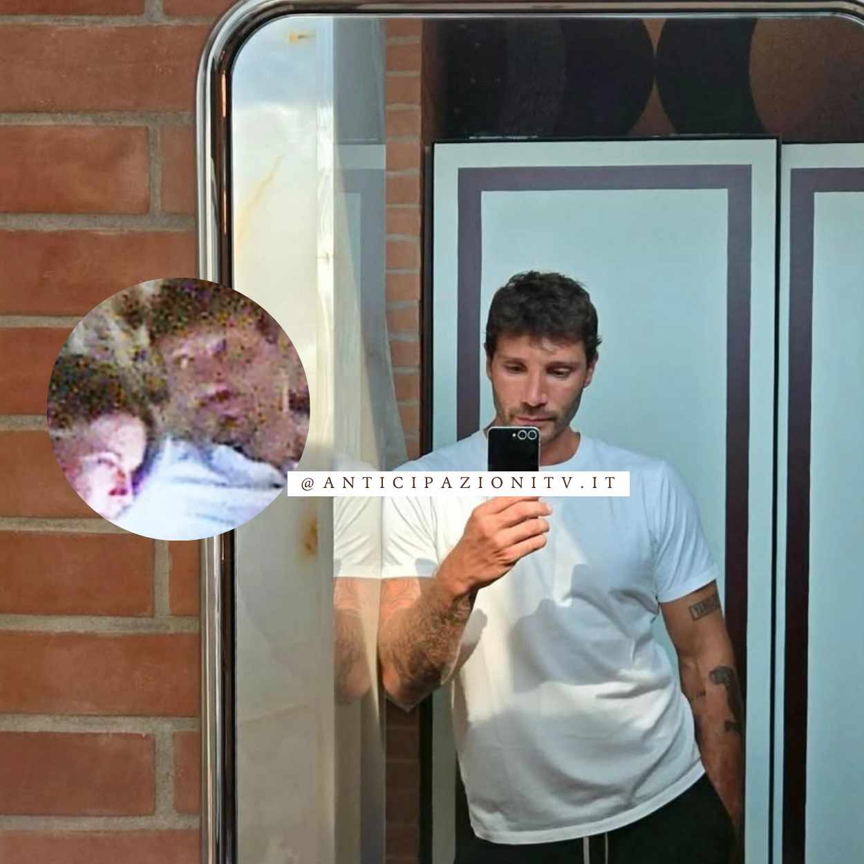 Stefano De Martino nuova fiamma mora misteriosa bar Milano