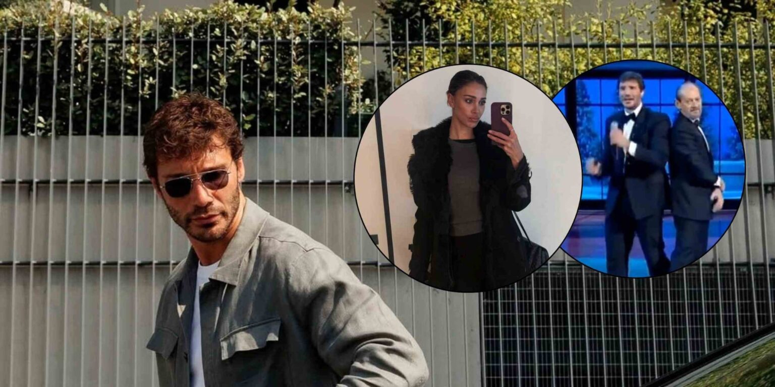 Funerali Enrico De Martino: Stefano De Martino commosso nella chiesa di San Michele a Torre del Greco con Belen Rodriguez e Santiago