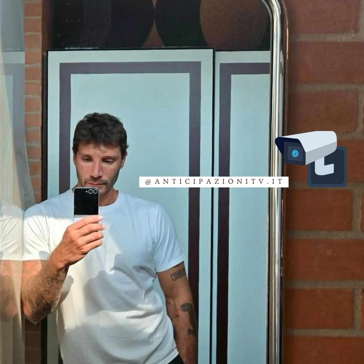 Stefano De Martino e Caroline Tronelli, indagine su telecamere hackerate