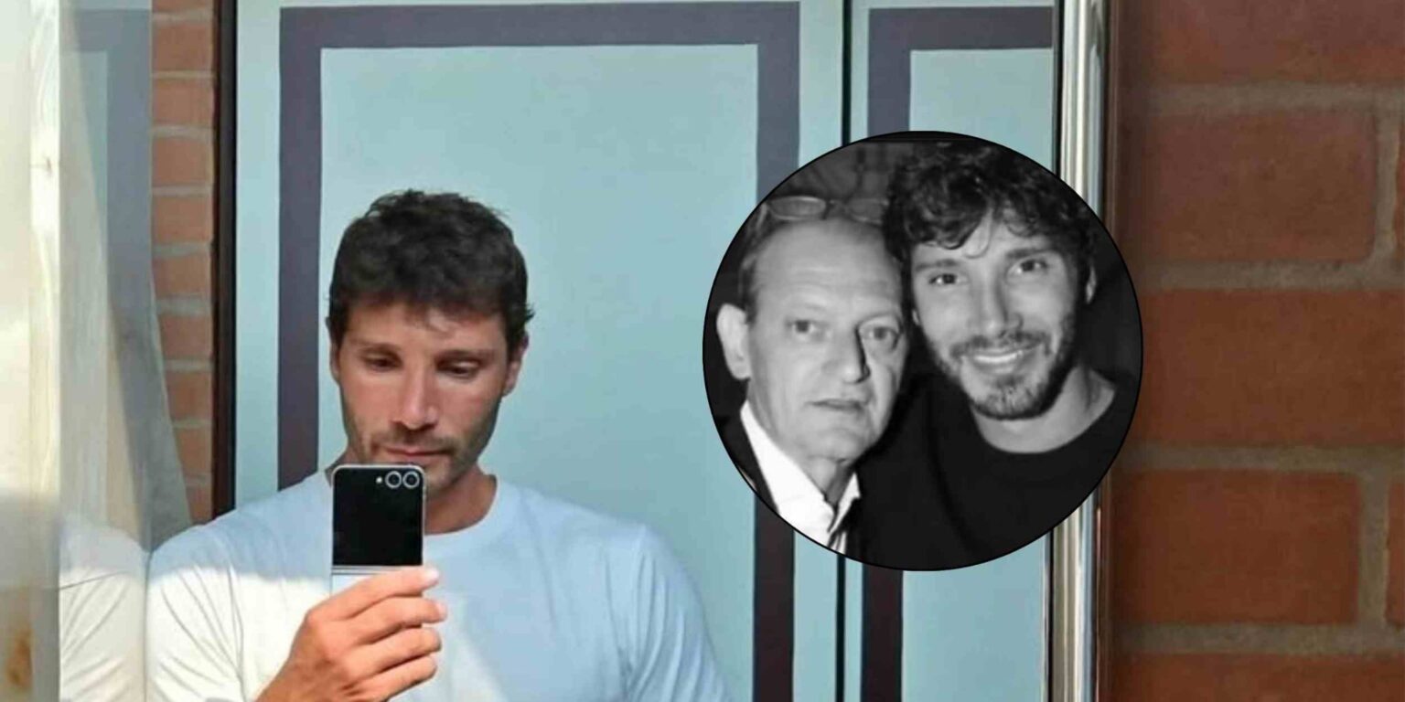 Stefano De Martino condivide un messaggio sui social dopo la morte di Enrico De Martino, il padre