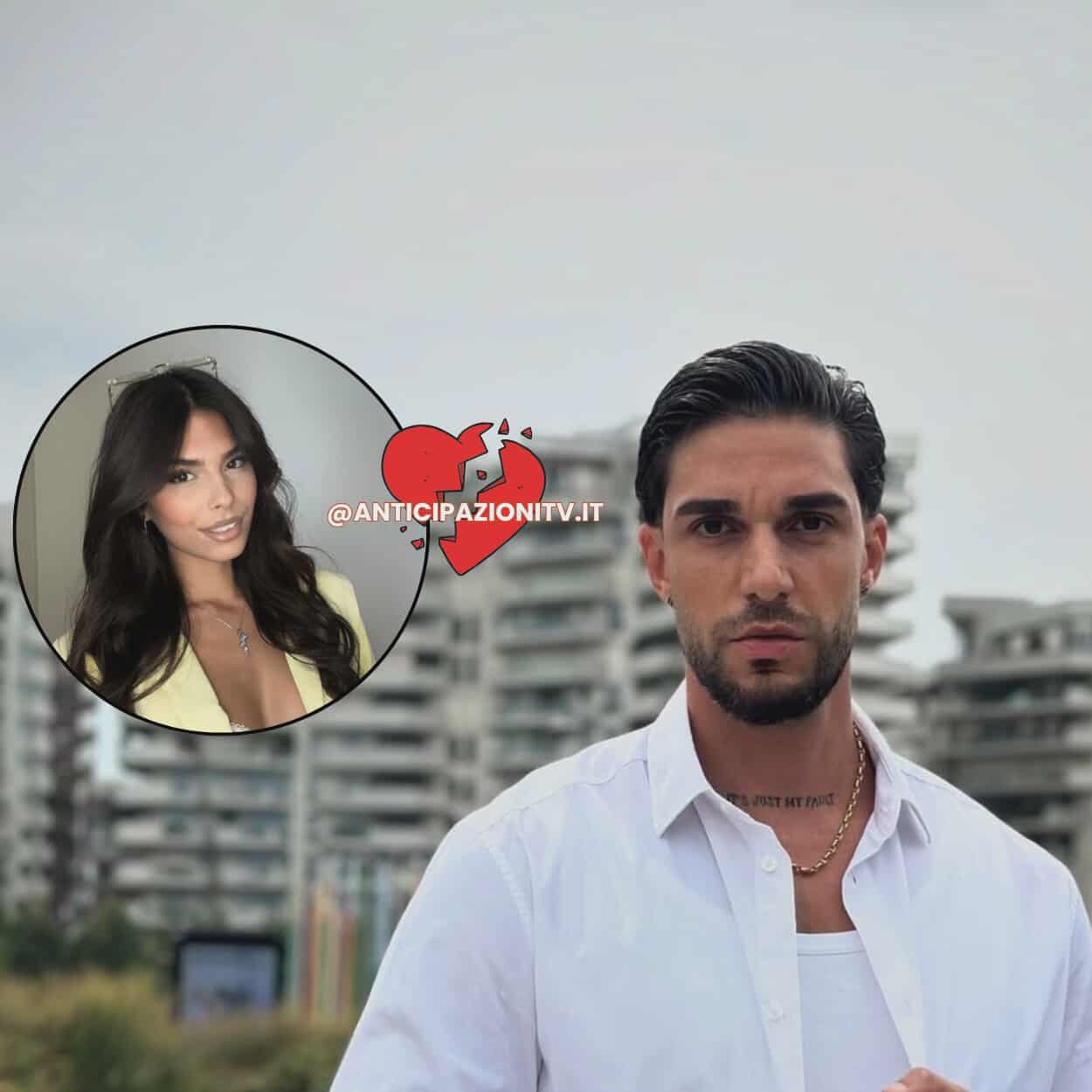 Stefano Tediosi Federica Petagna rottura motivi segnalazioni Deianira Marzano