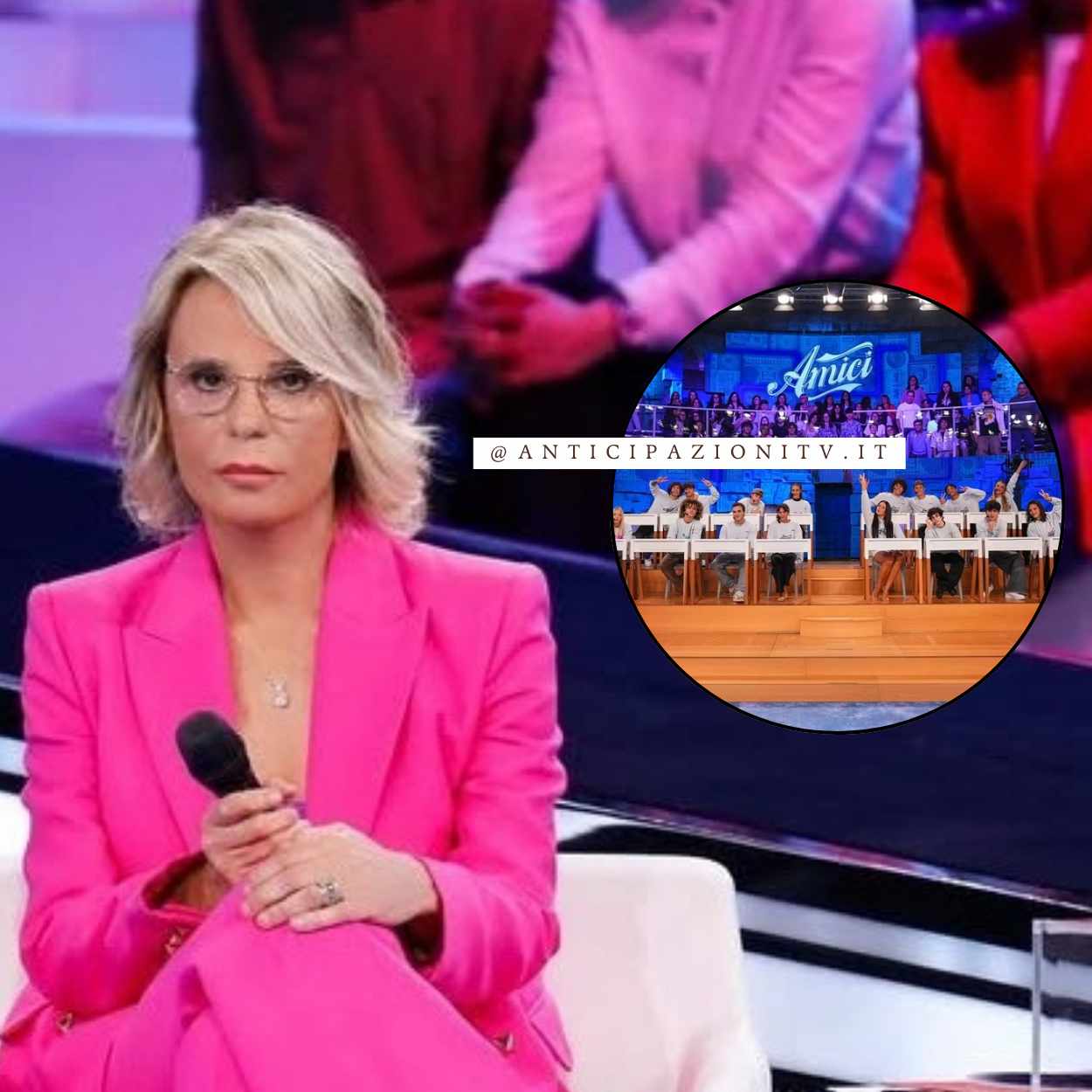 Maria De Filippi conduce Amici 25esima edizione al via su Canale 5