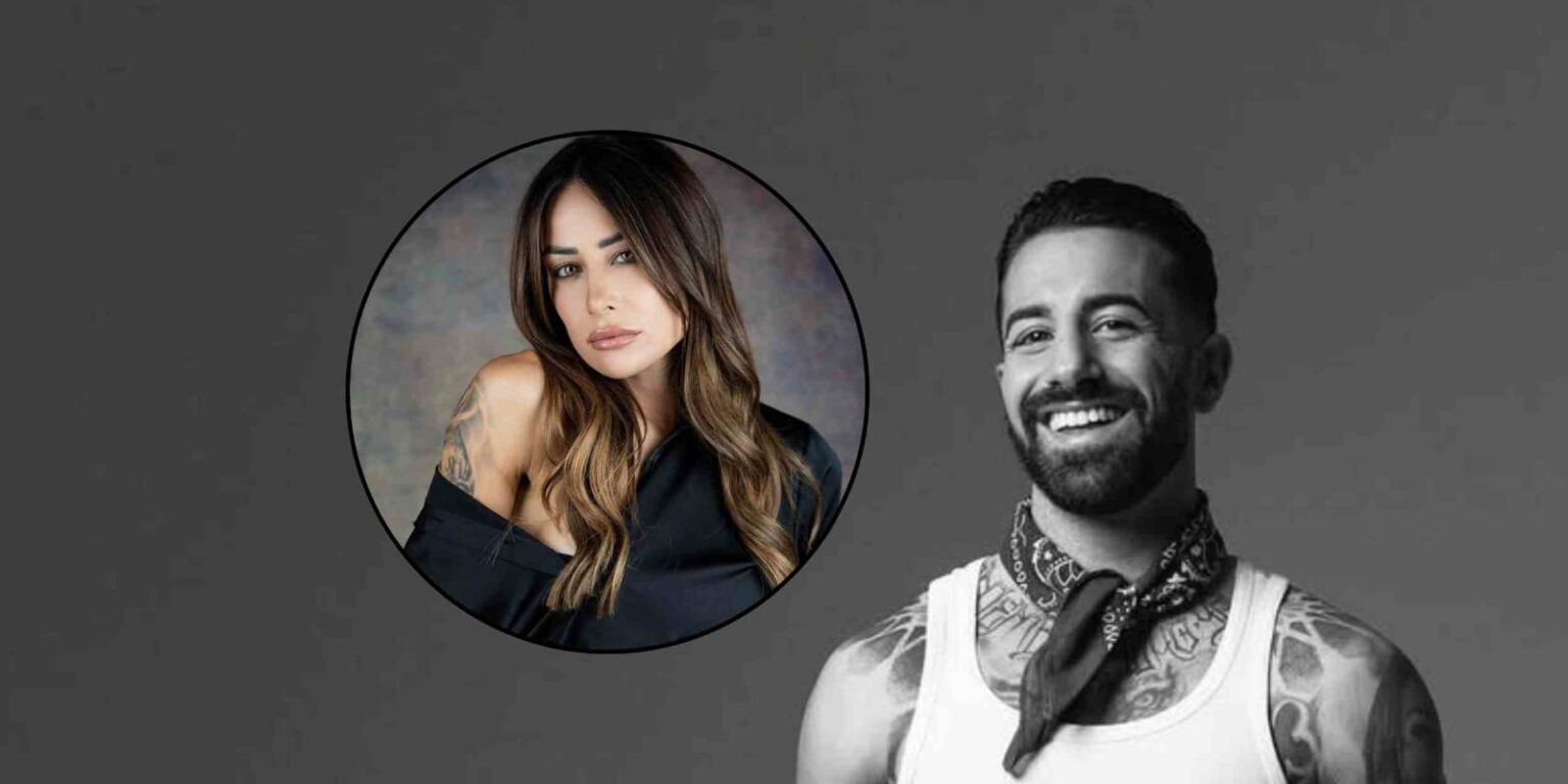 Tatuaggio di Marco Raffaelli dedicato a Denise Farina e replica social dell’ex fidanzata.