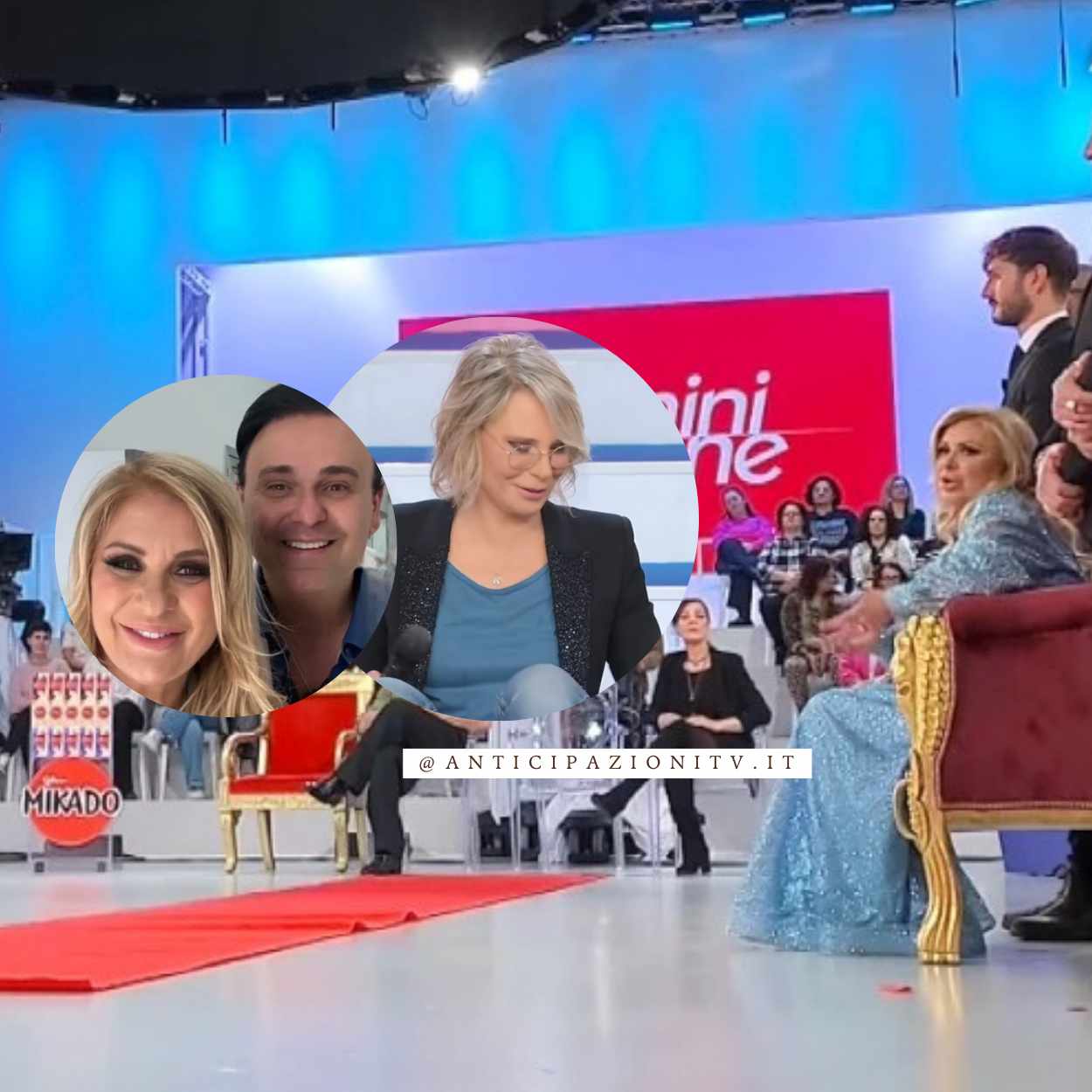 Tina Cipollari e Cosimo Dadorante in esterna a Parigi e in Puglia, tra viaggi romantici e regali costosi.