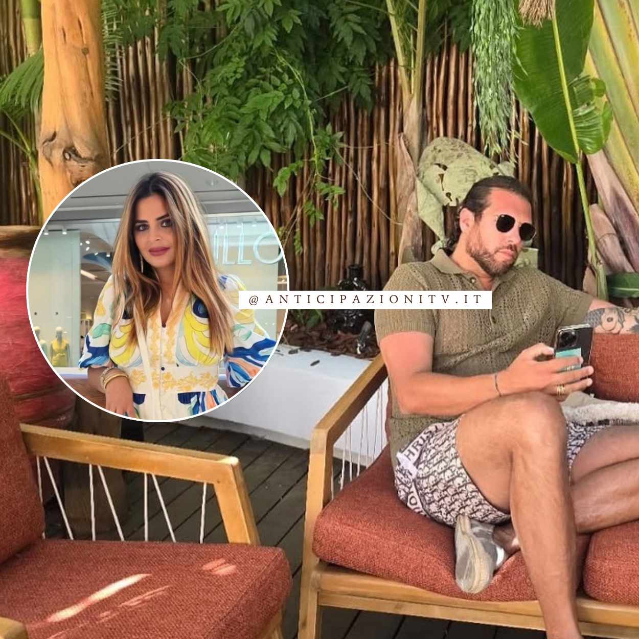Alessandro Vicinanza propone il matrimonio a Roberta Di Padua in spiaggia