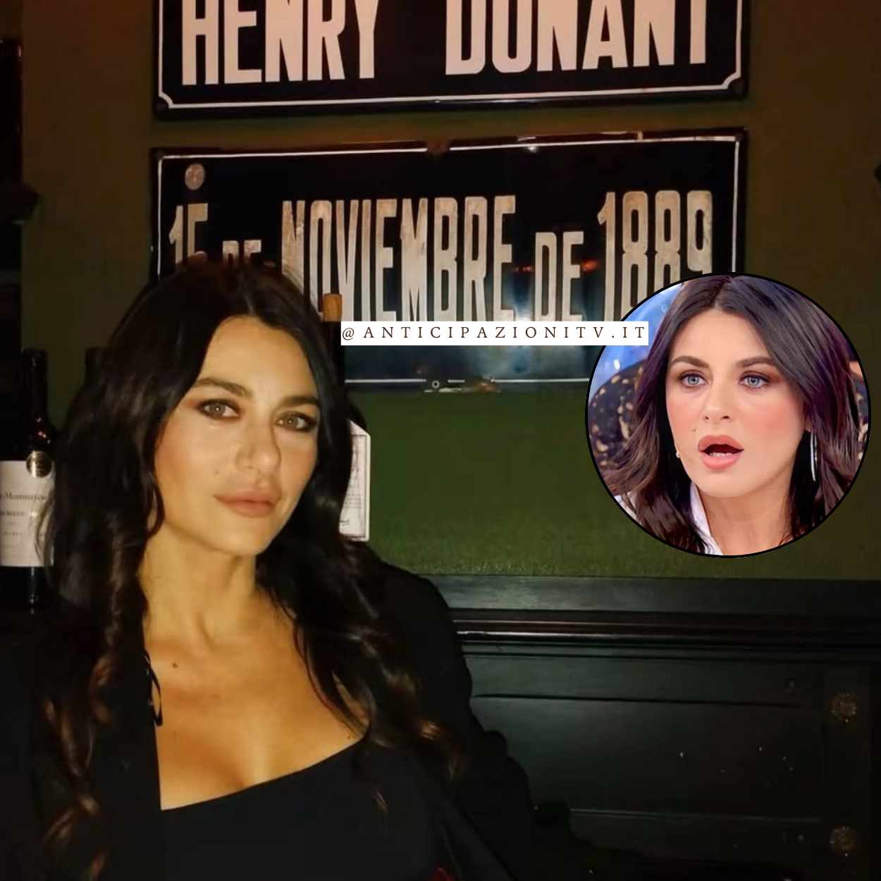 Primo piano di Gloria Nicoletti durante un’intervista