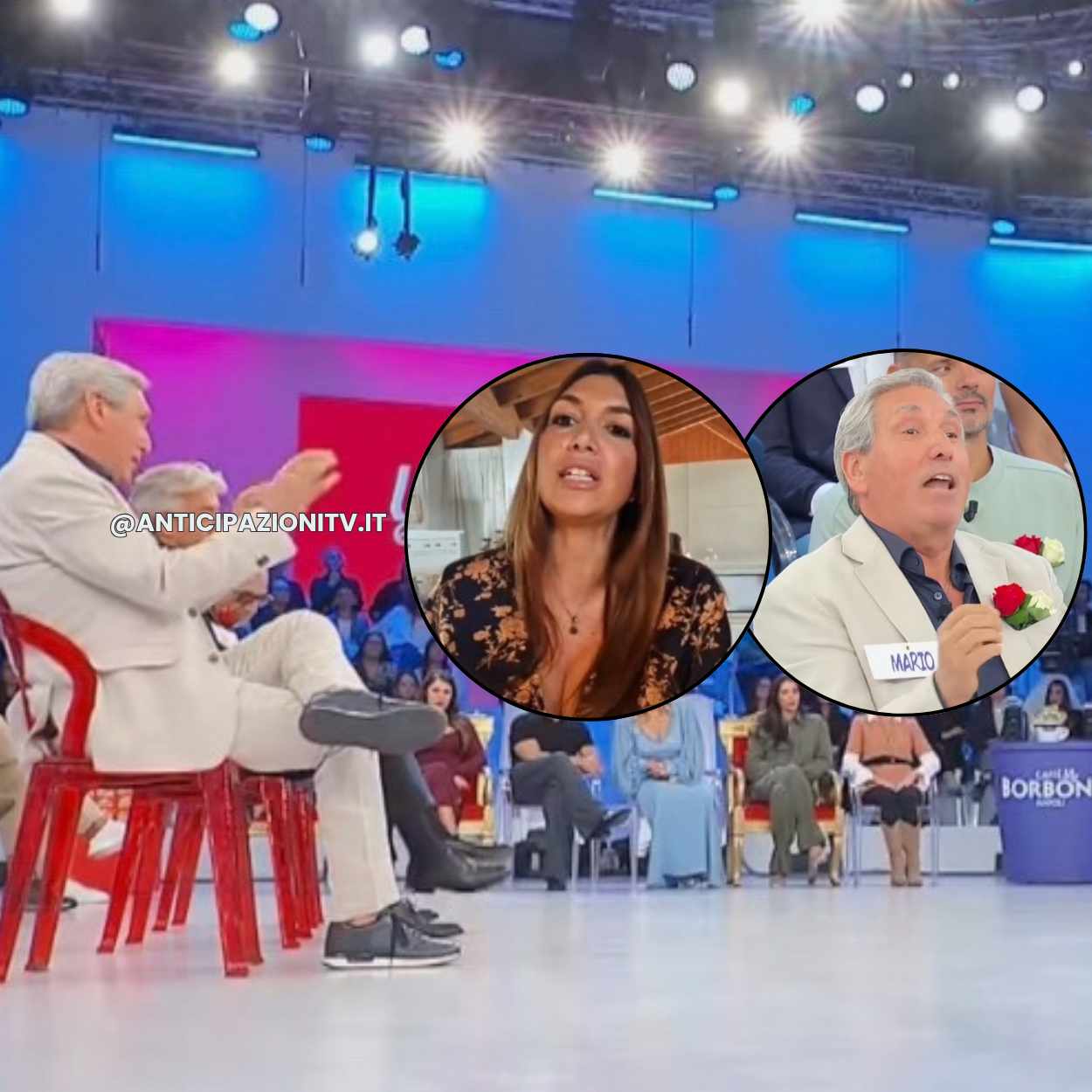 Claudia Lenti difende Mario Lenti a Uomini e Donne