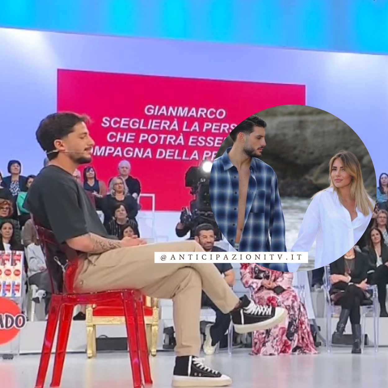 Uomini e Donne, registrazione del 18 marzo 2025: Martina e Ciro ospiti, difficoltà per Gianmarco con le corteggiatrici.