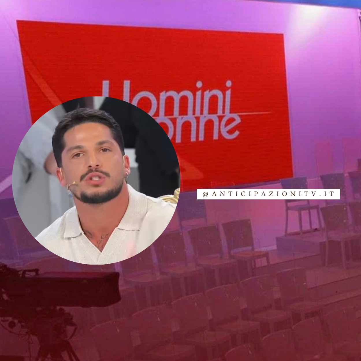 Gianmarco Steri Uomini e Donne lascia studio Nadia registrazione 13 aprile