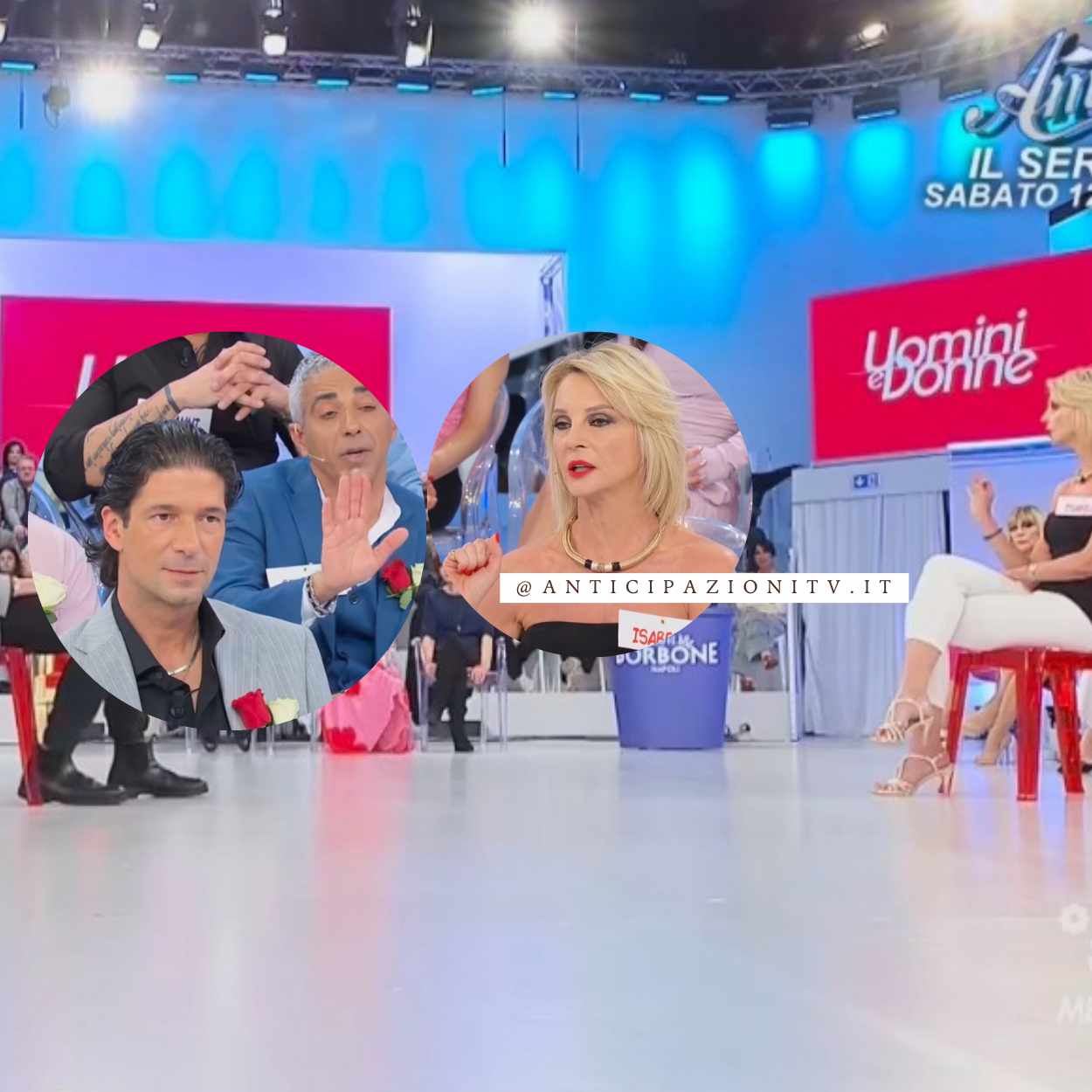 Trono Over Uomini e Donne 13 aprile 2025 Gemma Diego Giovanni Rosanna