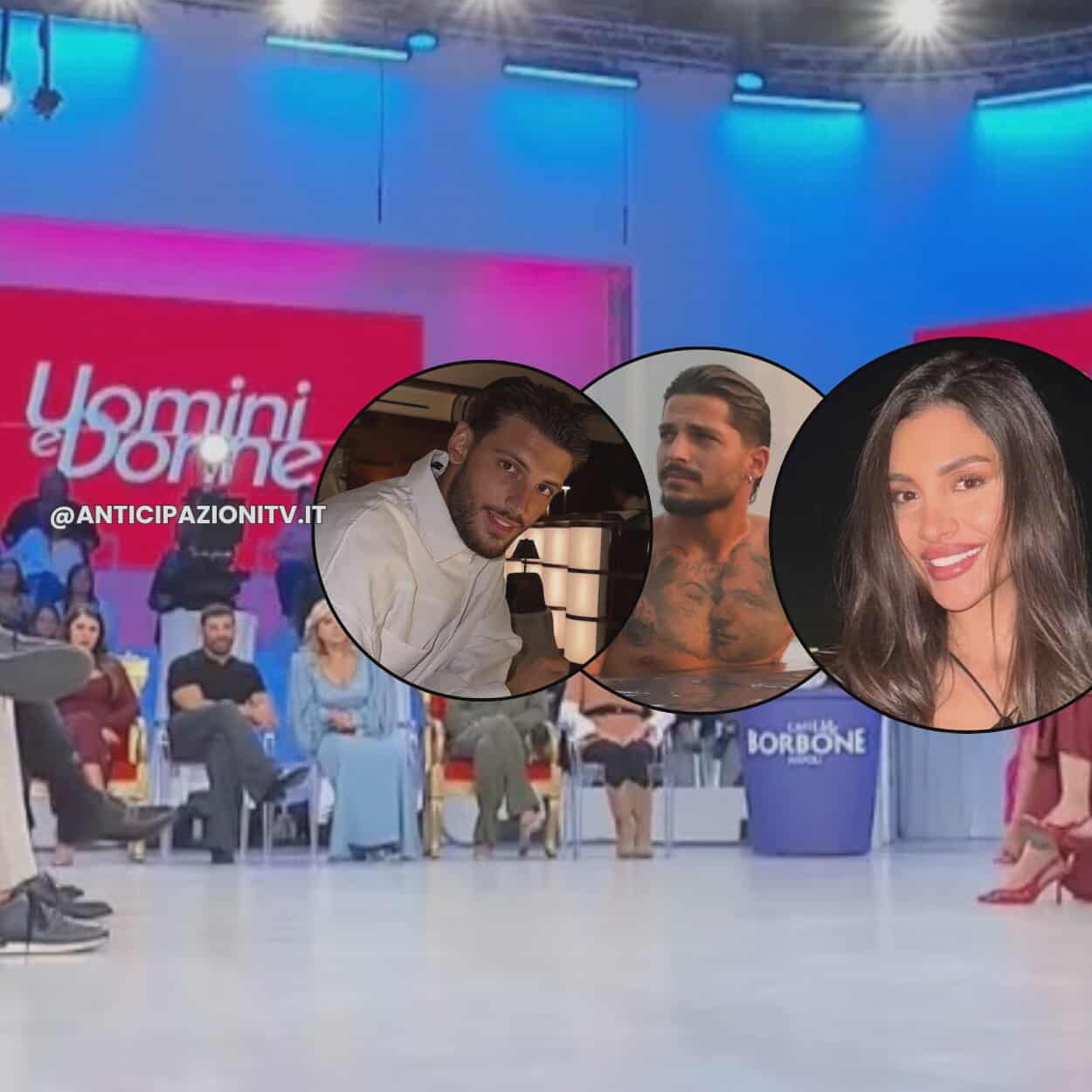 Uomini e Donne, registrazione 28 ottobre 2025: confronto acceso tra Ciro Solimeno, Gianmarco Steri e Cristina Ferrara, assente Martina De Ioannon