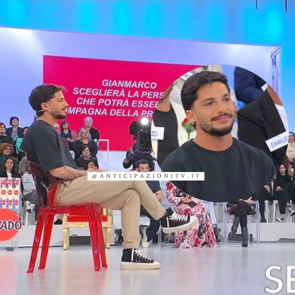 Gianmarco Steri bacia Cristina Ferrara a Uomini e Donne, causando lacrime e tensioni in studio.