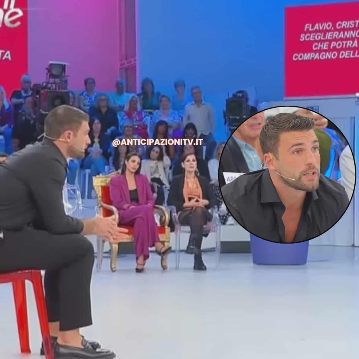 Flavio Ubirti Martina Cardamone bacio Uomini e Donne anticipazioni registrazione 20 ottobre