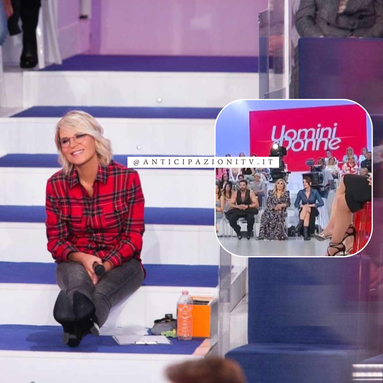 Esterno degli studi Elios nel giorno della registrazione