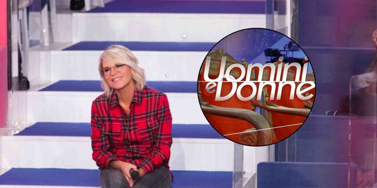 Studio di Uomini e Donne con riferimento all’indiscrezione su Valentina, ex legata al Grande Fratello, contattata per il trono.