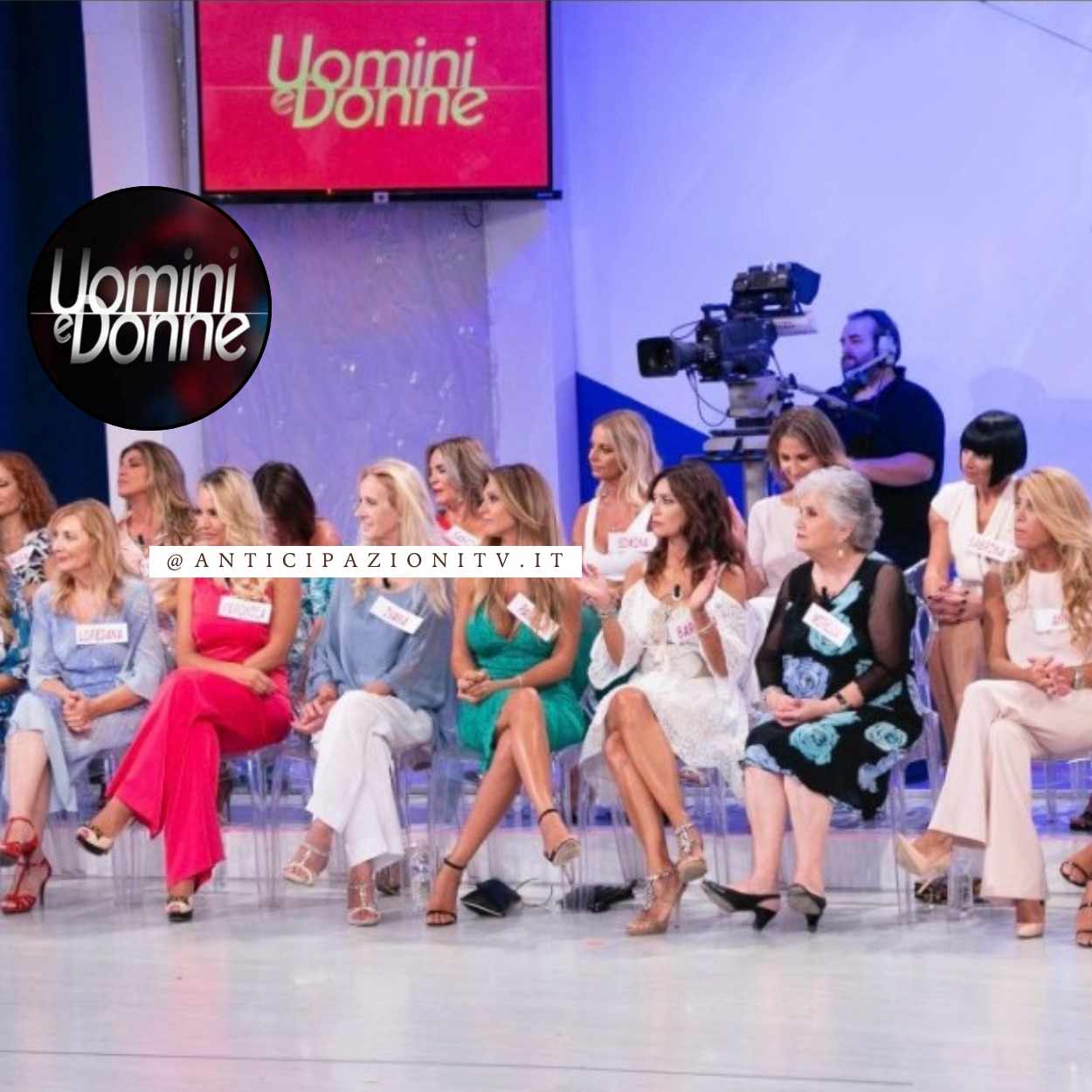 Gemma Galgani e Sabrina Zago nel parterre femminile