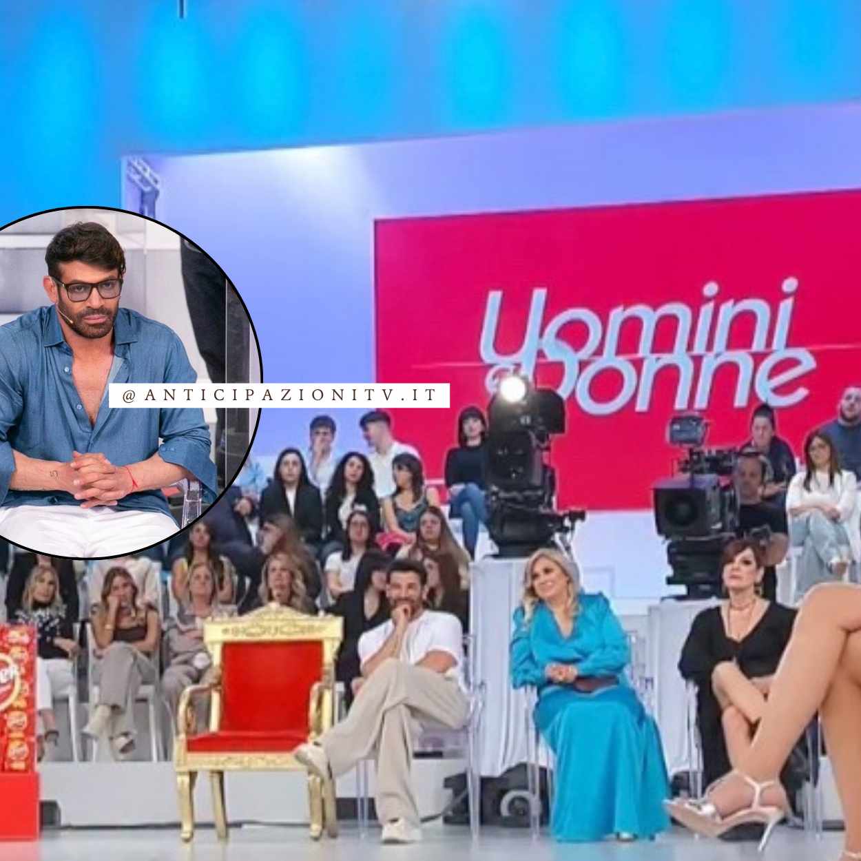 Gianni Sperti sul trono Uomini e Donne 2025